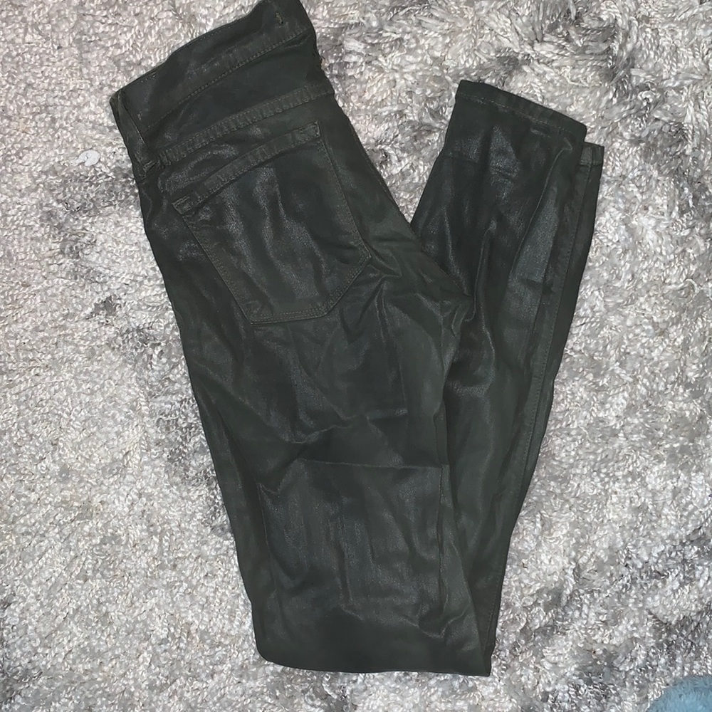 Plastic By GLY Pleather Jeans Size 26